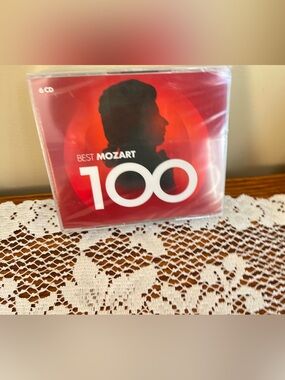100 Best Mozart 6 CD Box Set Warner Classics Classical Music Made in Germany